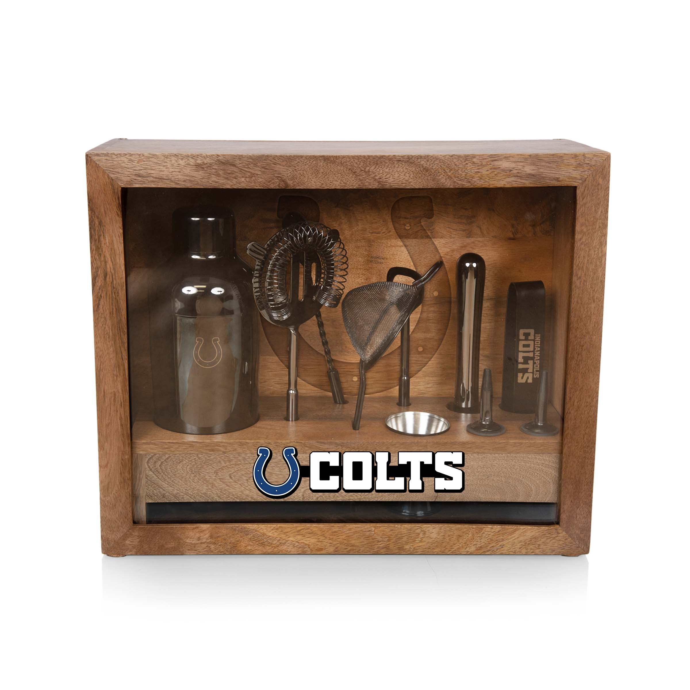 Indianapolis Colts - Old Fashioned Bar Set