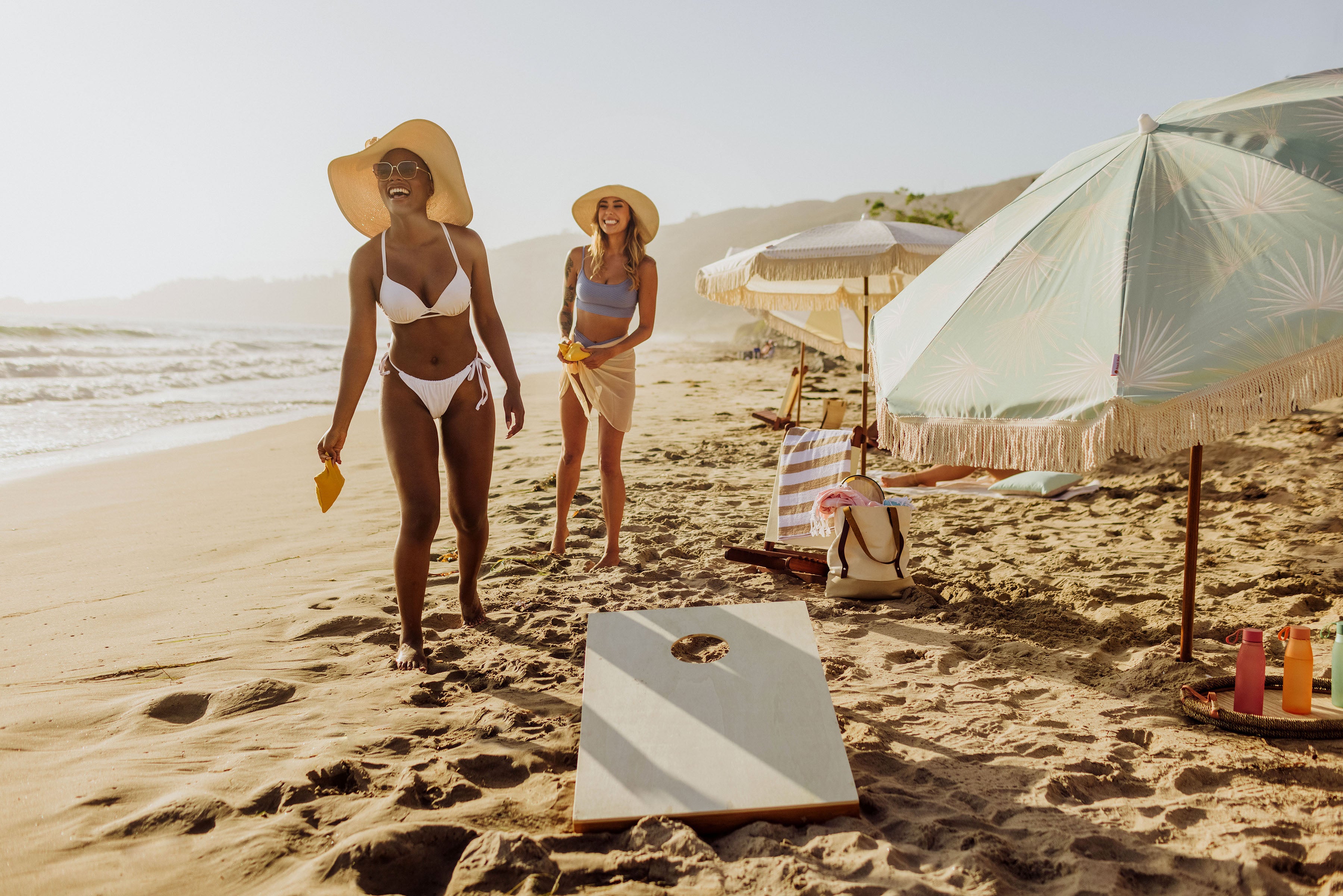 Summerland 6.5 ft. Portable Beach Umbrella