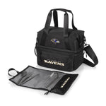 Baltimore Ravens - Tarana Recycled Lunch Bag Cooler with Utensils-Picnic Time Family of Brands
