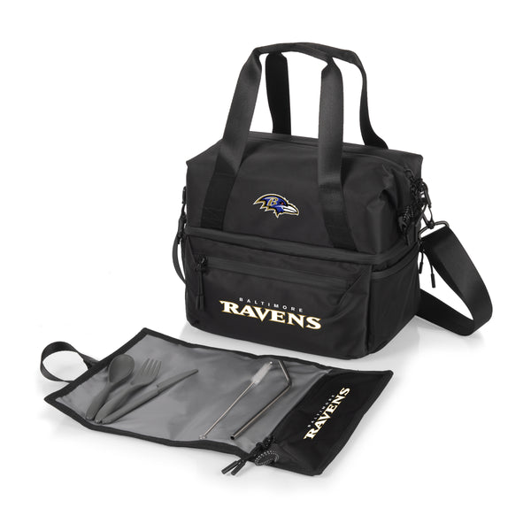 Baltimore Ravens - Tarana Recycled Lunch Bag Cooler with Utensils