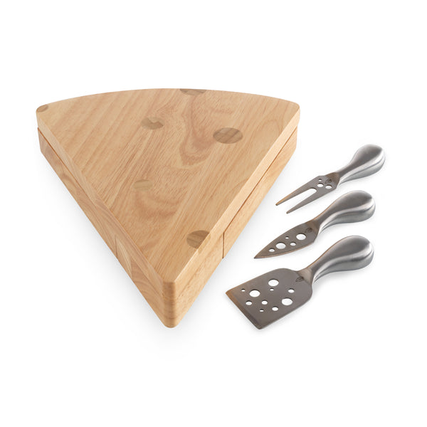 Swiss Cheese Cutting Board & Tools Set
