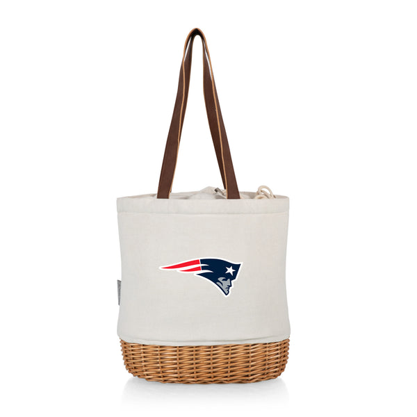 New England Patriots - Pico Willow and Canvas Lunch Basket