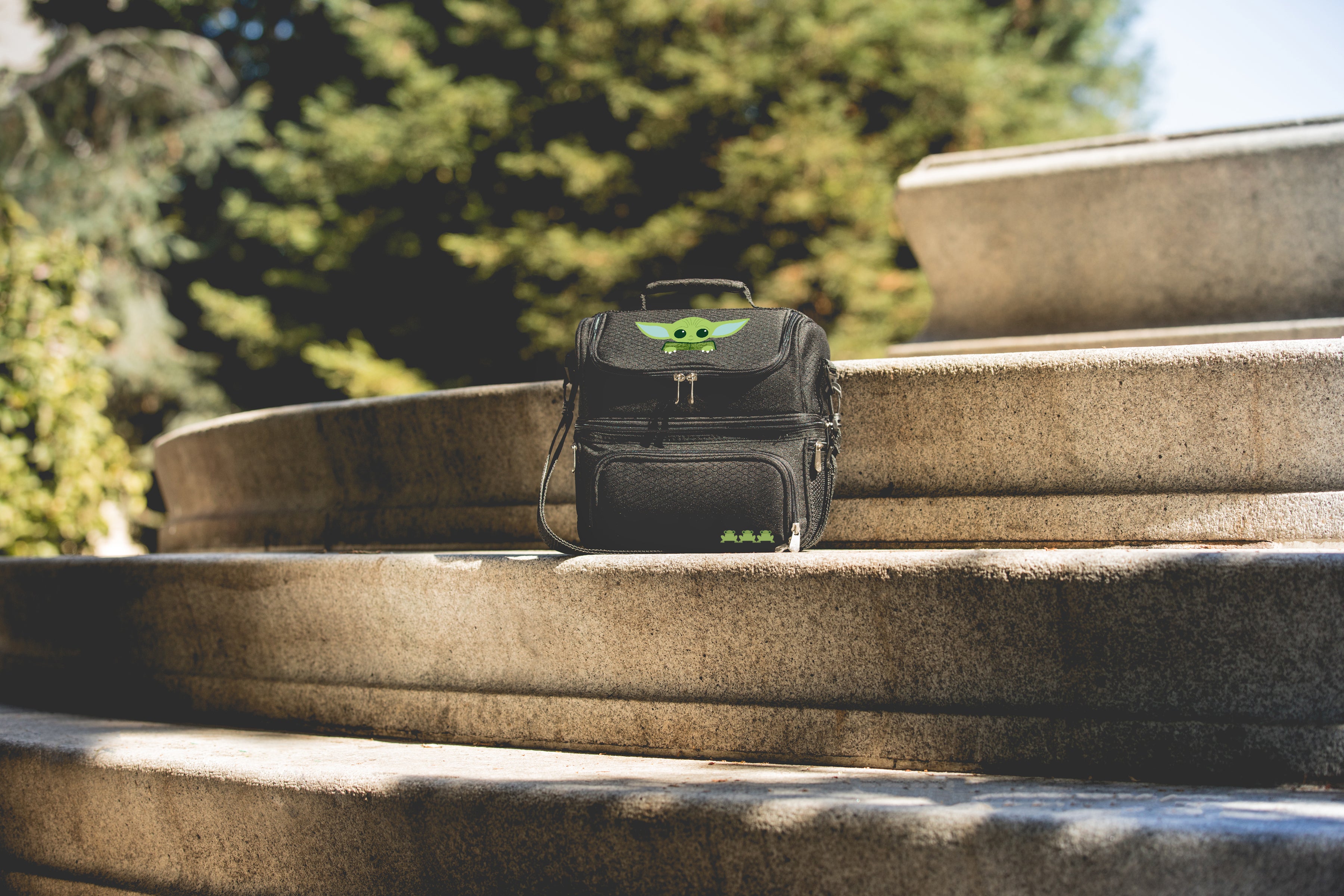Mandalorian Grogu - Pranzo Lunch Bag Cooler with Utensils-Picnic Time Family of Brands