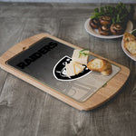 Las Vegas Raiders - Billboard Glass Top Serving Tray