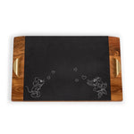 Mickey & Minnie Mouse - Covina Acacia and Slate Serving Tray