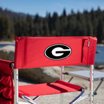 Georgia Bulldogs - Sports Chair-Picnic Time Family of Brands