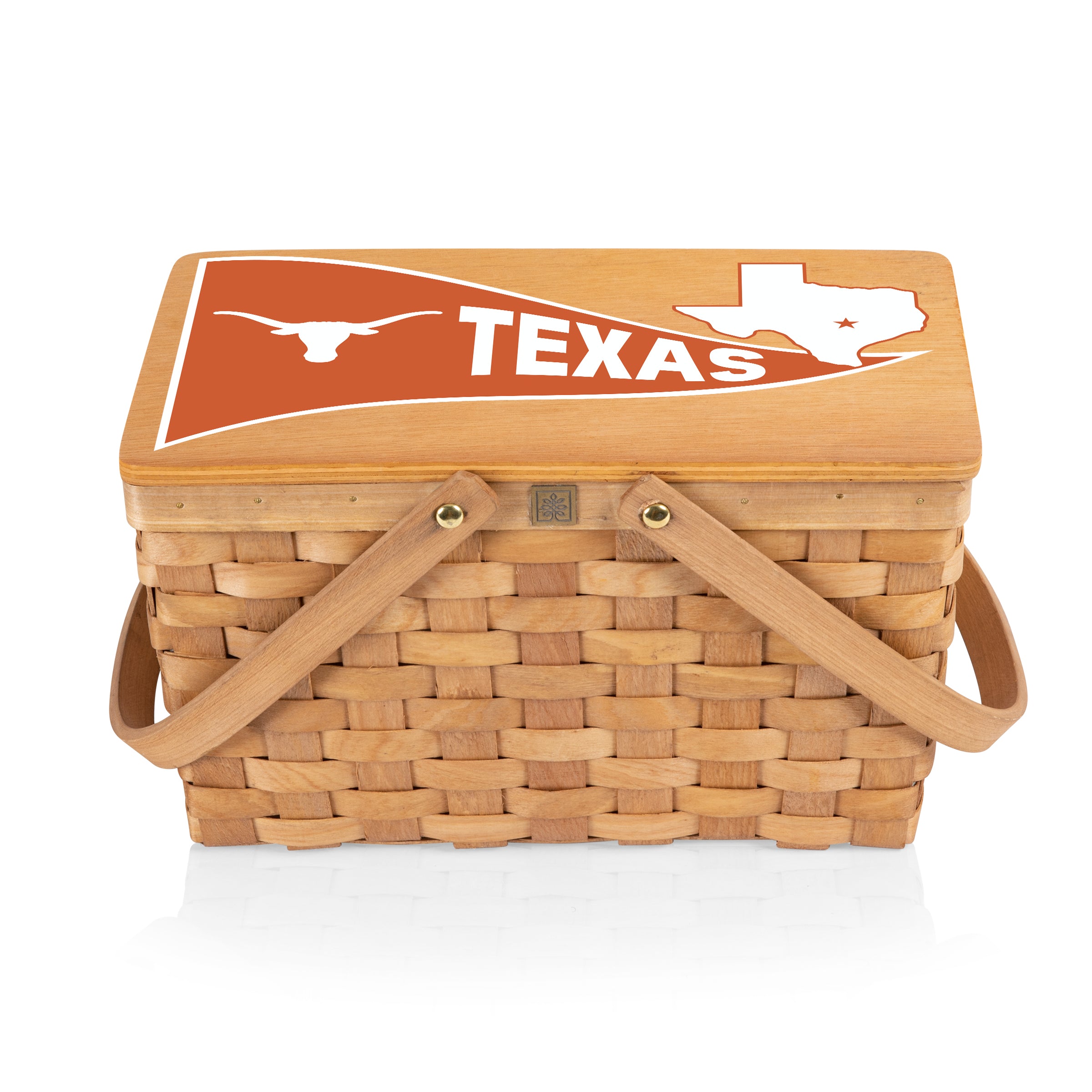 Texas Longhorns - Poppy Personal Picnic Basket: 1 of 3