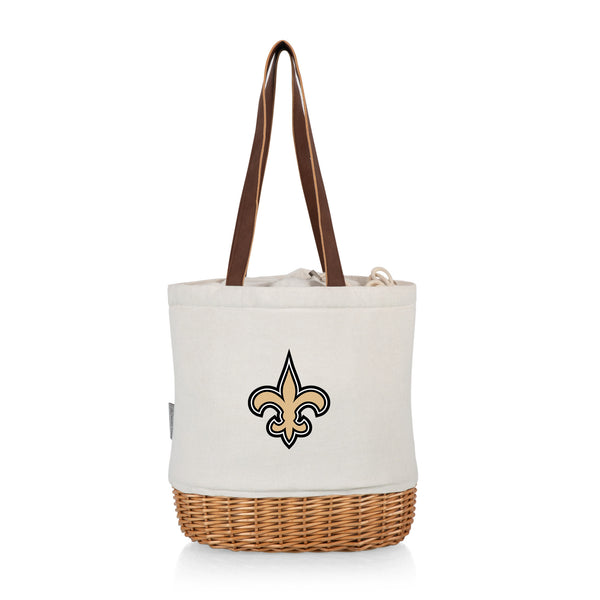 New Orleans Saints - Pico Willow and Canvas Lunch Basket