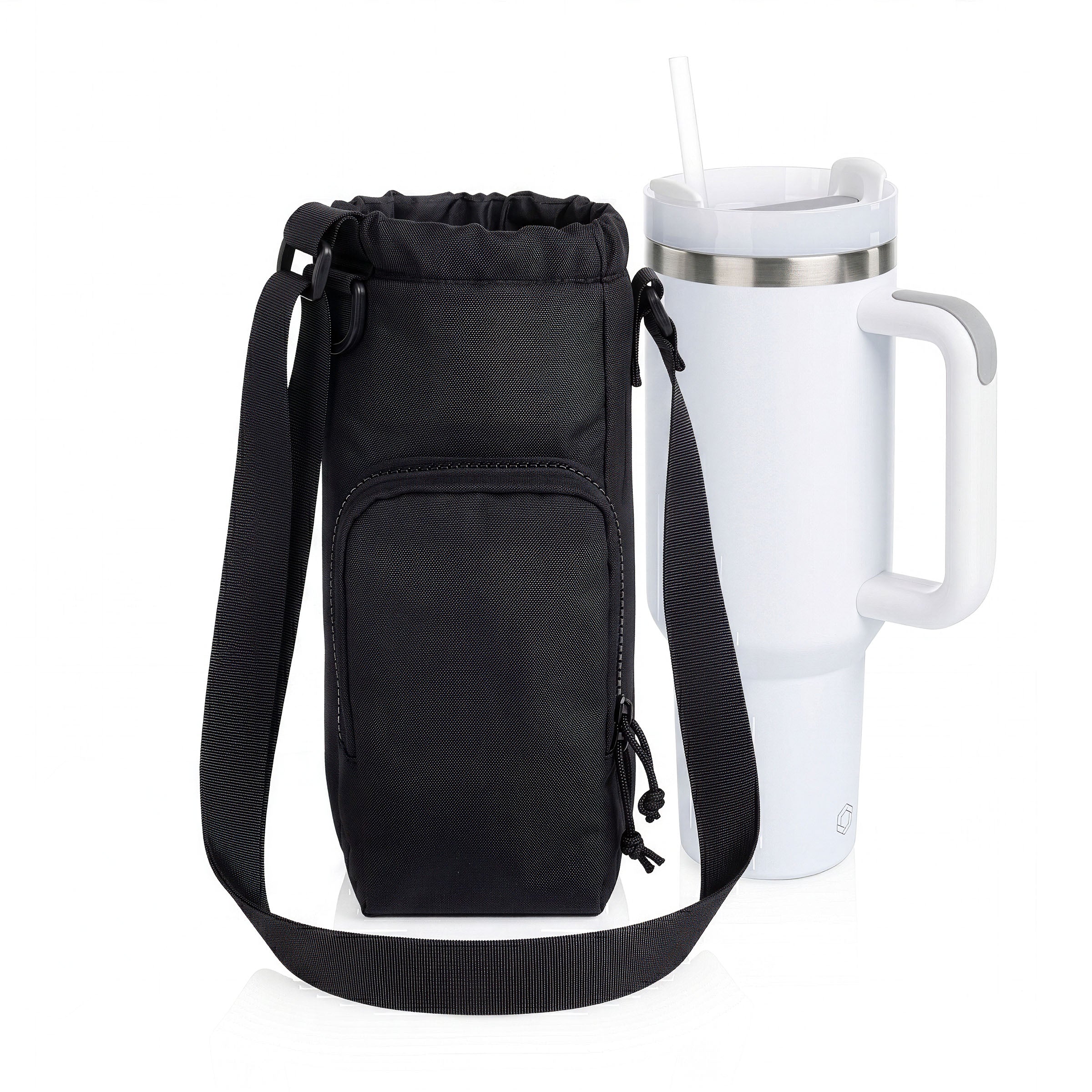 Eclipse 40 oz Travel Tumbler with Carrier Bag Set-Picnic Time Family of Brands