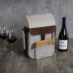 2 Bottle Insulated Wine & Cheese Cooler Tote