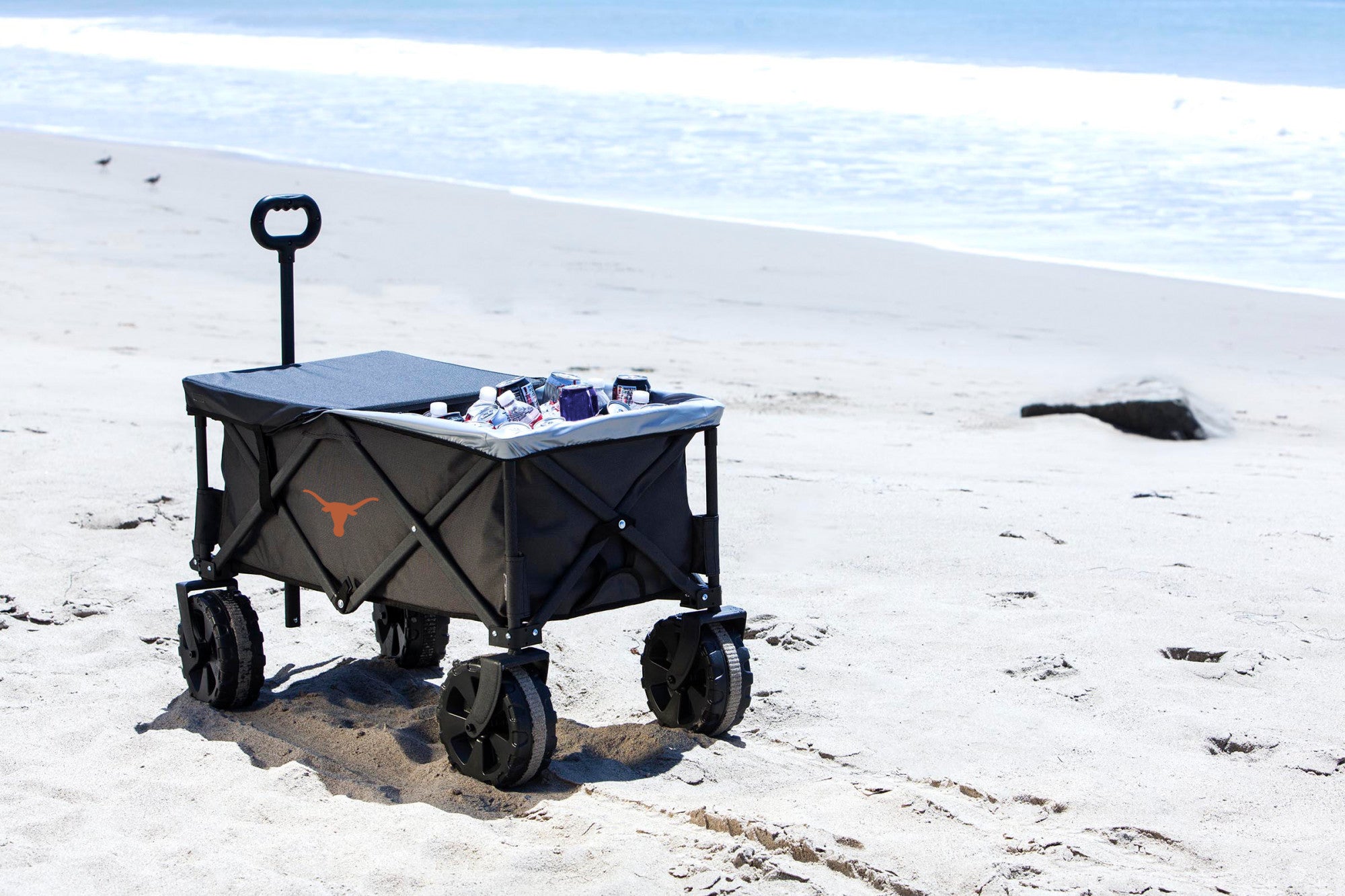 Texas Longhorns - Adventure Wagon All-Terrain Portable Utility Wagon: 2 of 2