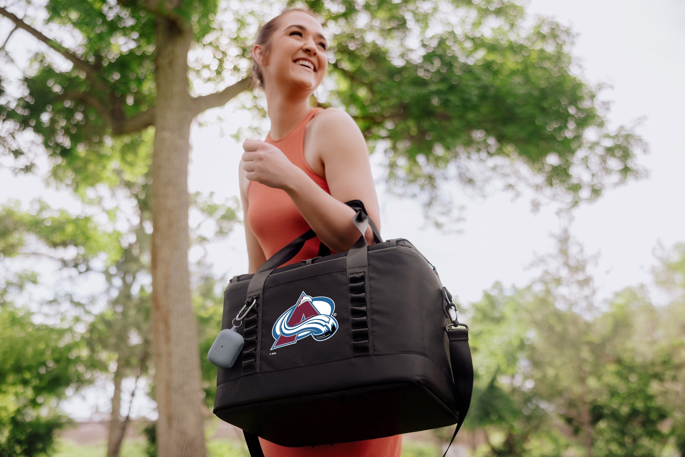 Colorado Avalanche - Tarana Superthick Recycled Cooler - 24 can-Picnic Time Family of Brands