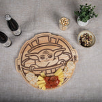 Mandalorian Grogu Buggy - 16" Serving Board