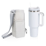 Eclipse 40 oz Travel Tumbler with Carrier Bag Set-Picnic Time Family of Brands