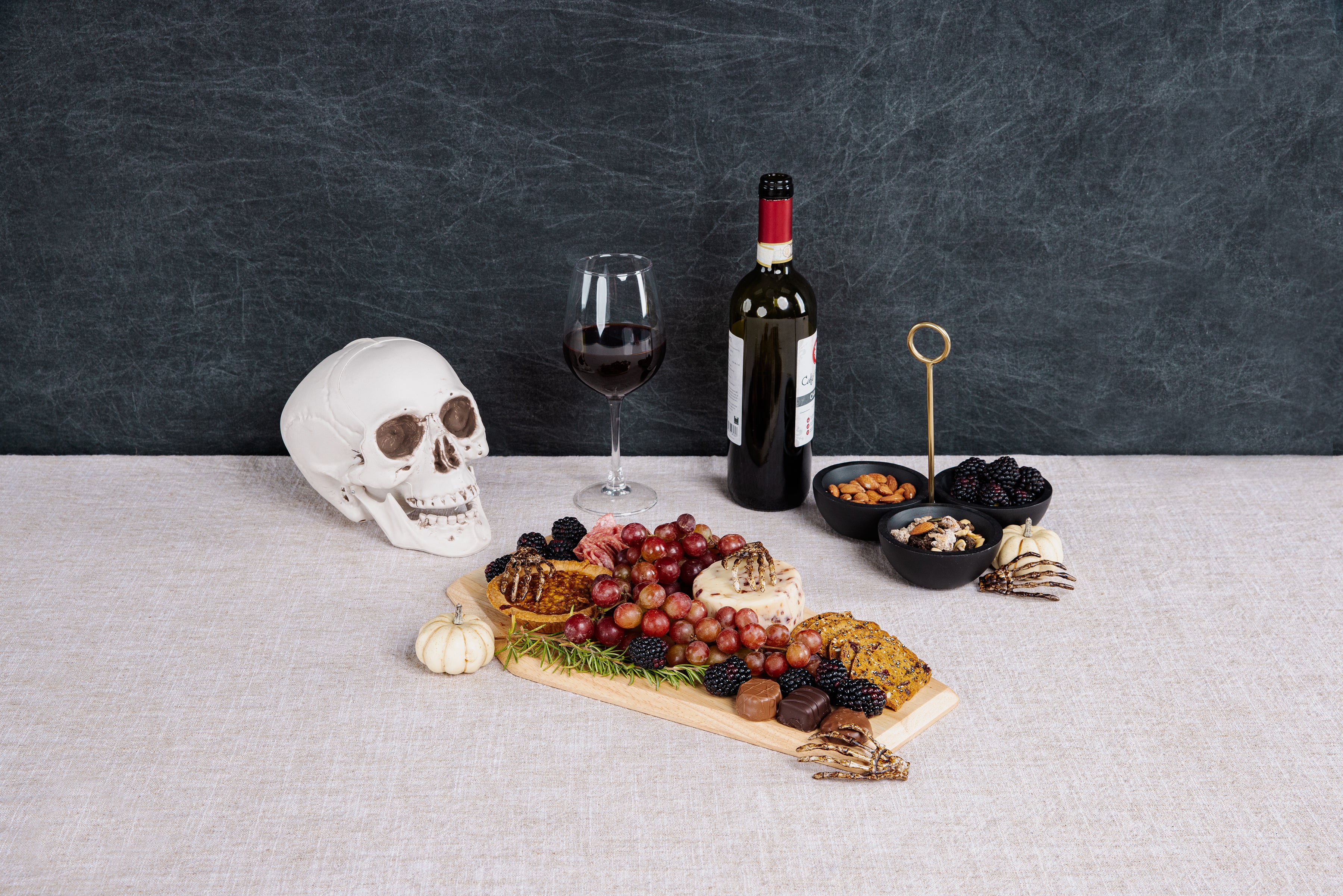 Nightmare Before Christmas Jack & Sally - Coffin Serving Board-Picnic Time Family of Brands