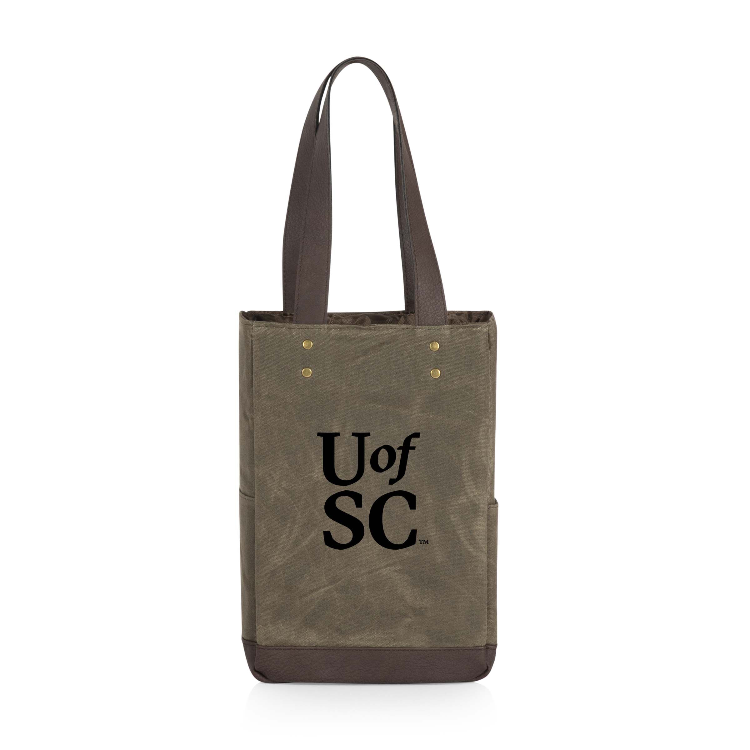 South Carolina Gamecocks - 2 Bottle Insulated Wine Cooler Bag