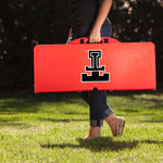Texas Tech Red Raiders - Picnic Table Portable Folding Table with Seats-Picnic Time Family of Brands