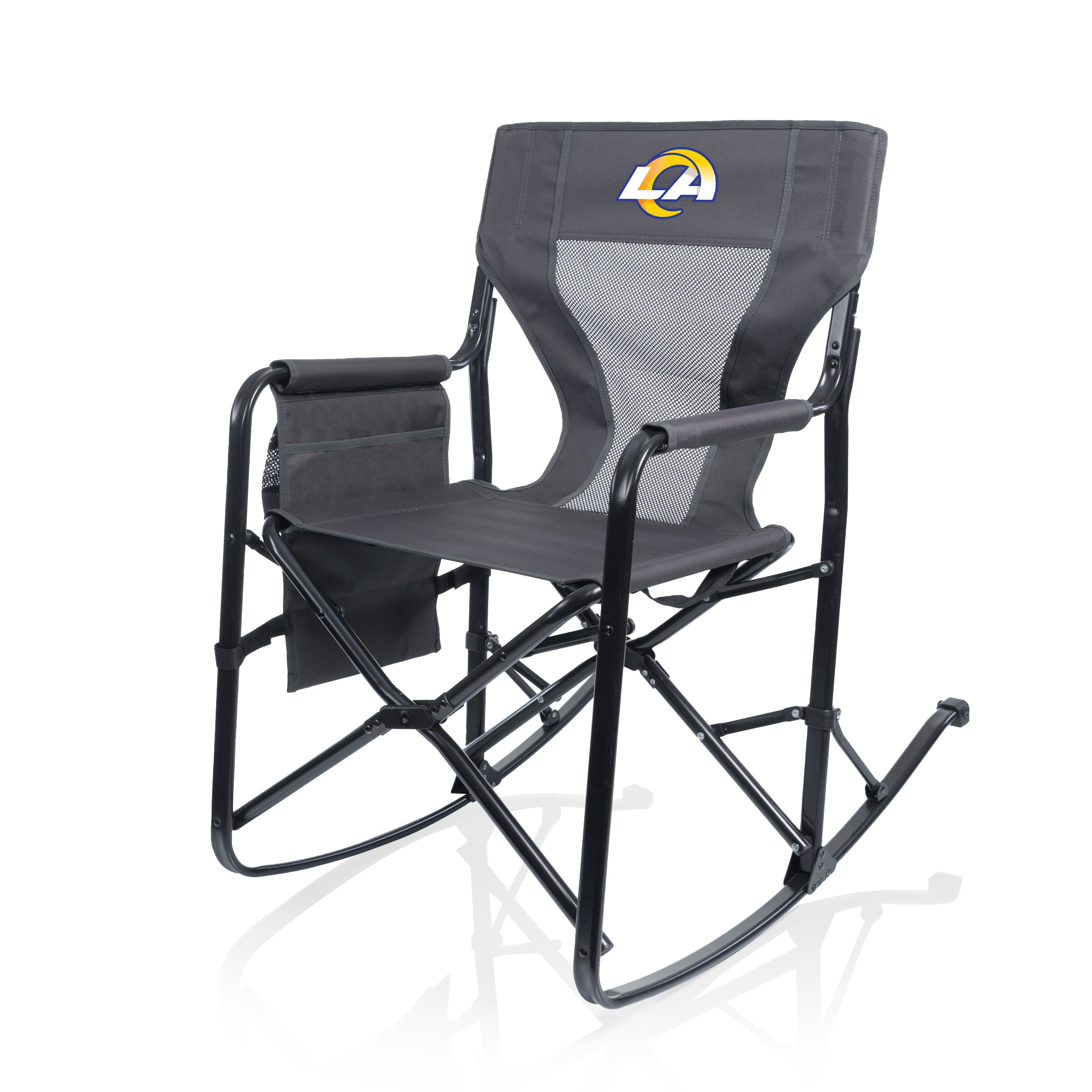Los Angeles Rams - Woodland Rocking Camping Chair: 1 of 2