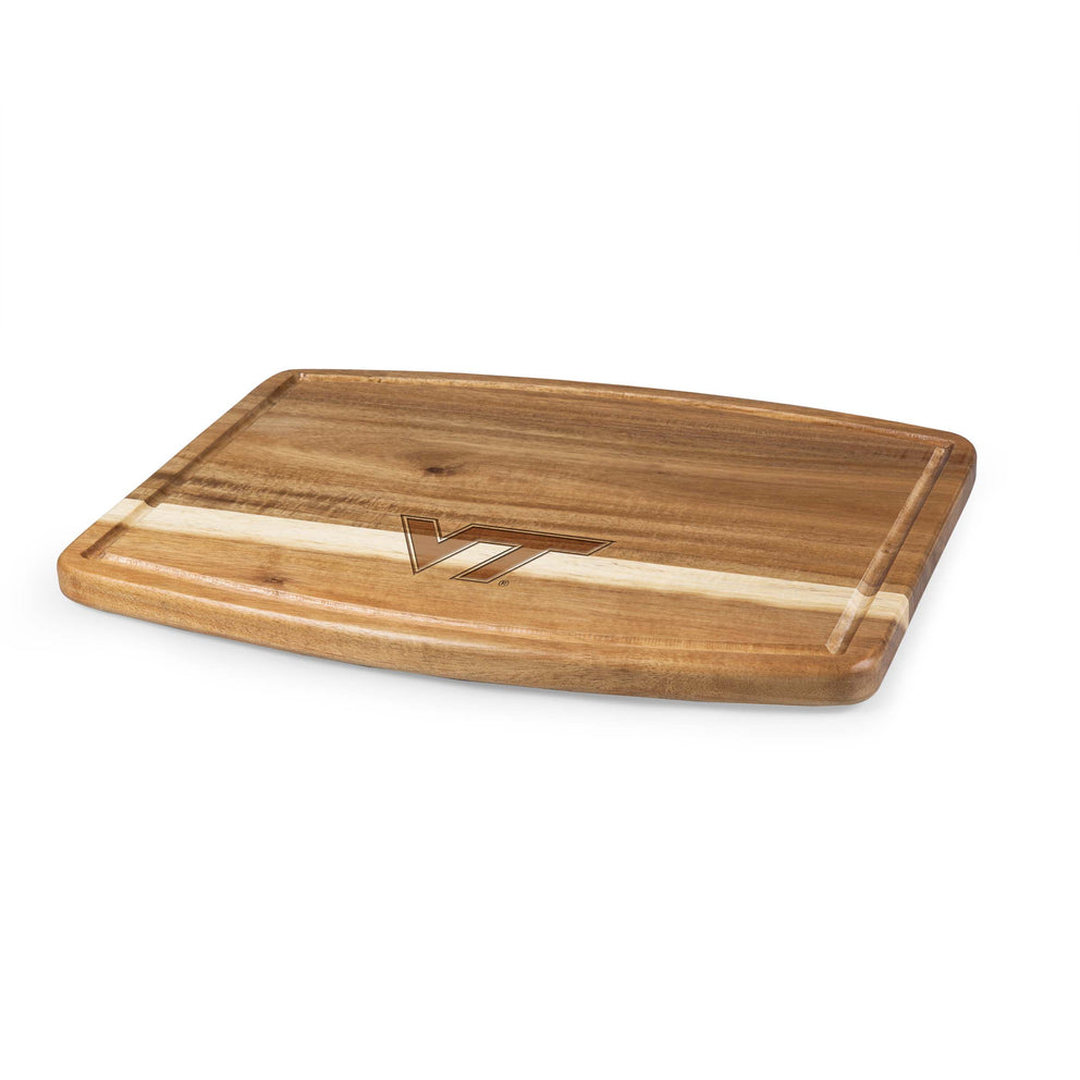 Virginia Tech Hokies - Ovale Acacia Cutting Board