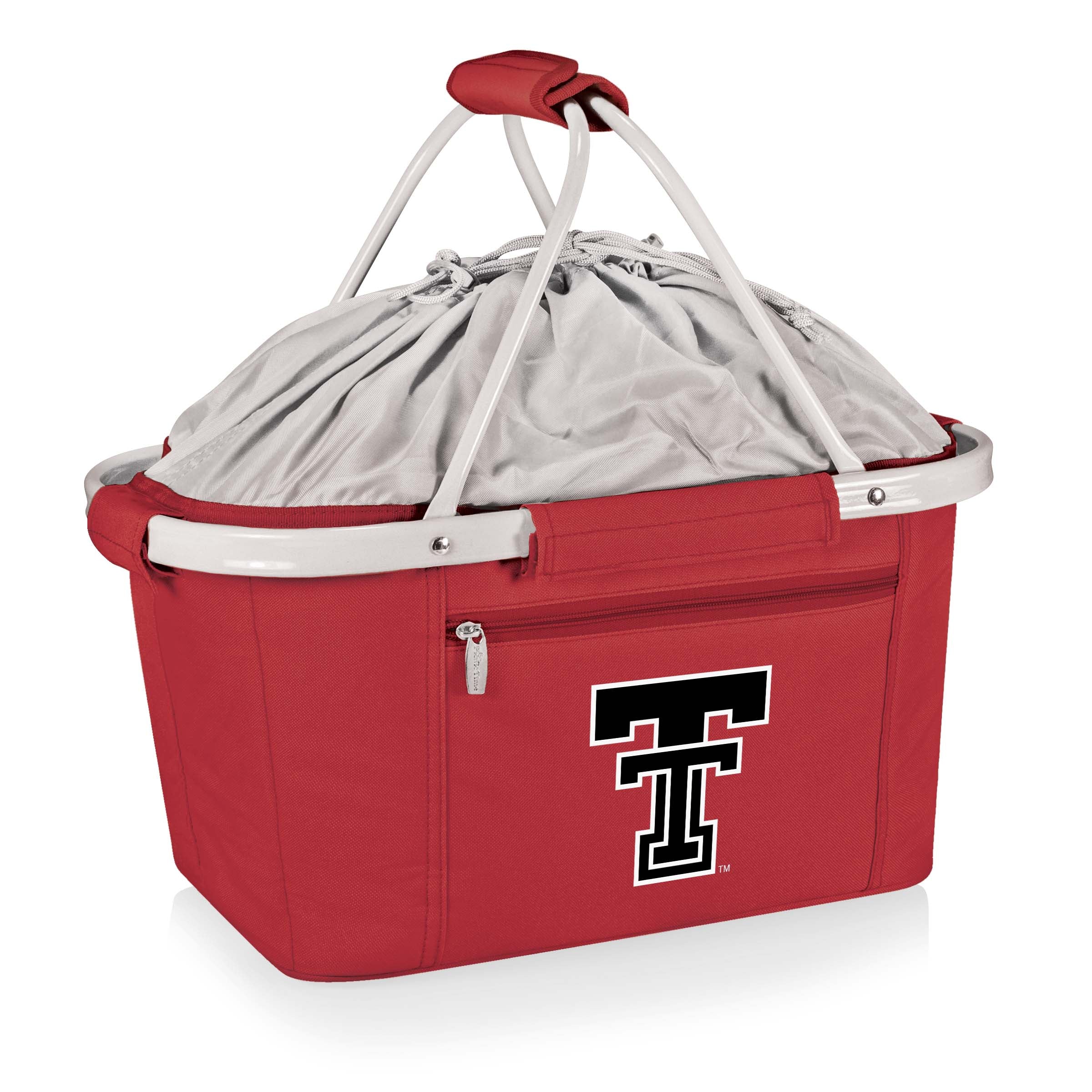 Texas Tech Red Raiders - Metro Basket Collapsible Cooler Tote-Picnic Time Family of Brands