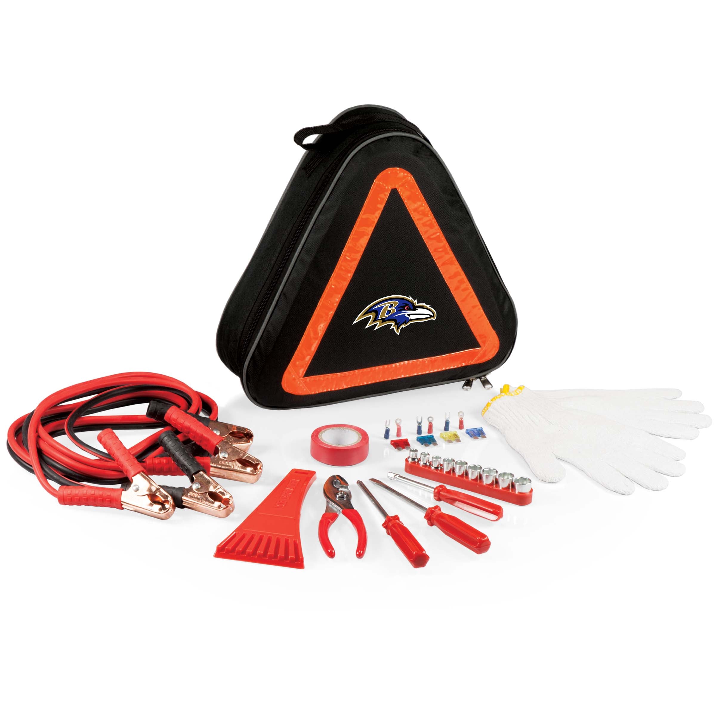 Baltimore Ravens - Roadside Emergency Car Kit-Picnic Time Family of Brands