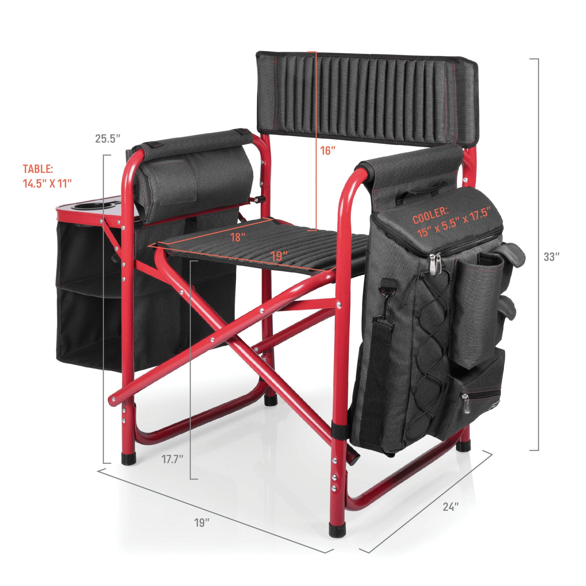 Ohio State Buckeyes - Fusion Camping Chair