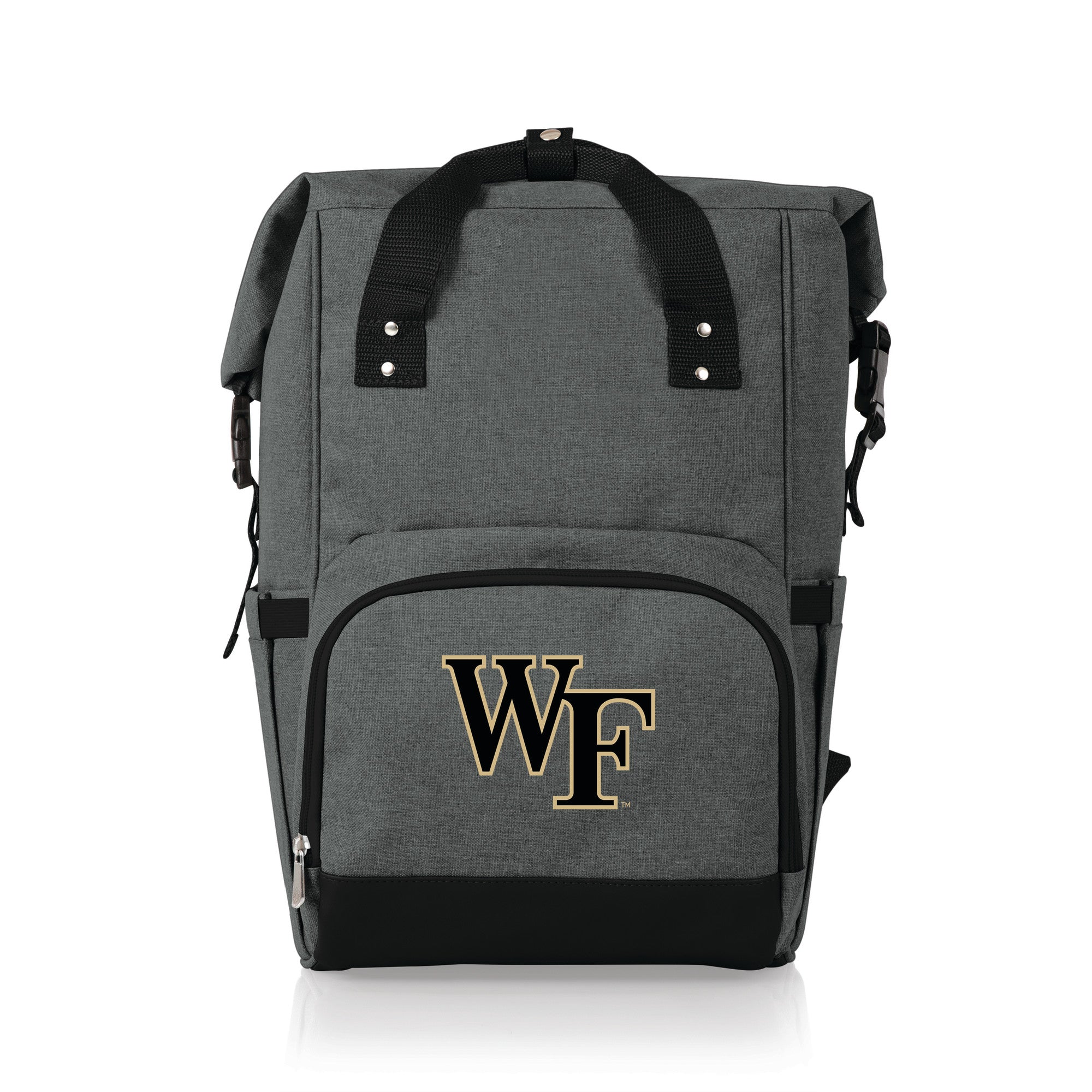 Wake Forest Demon Deacons - On The Go Roll-Top Backpack Cooler