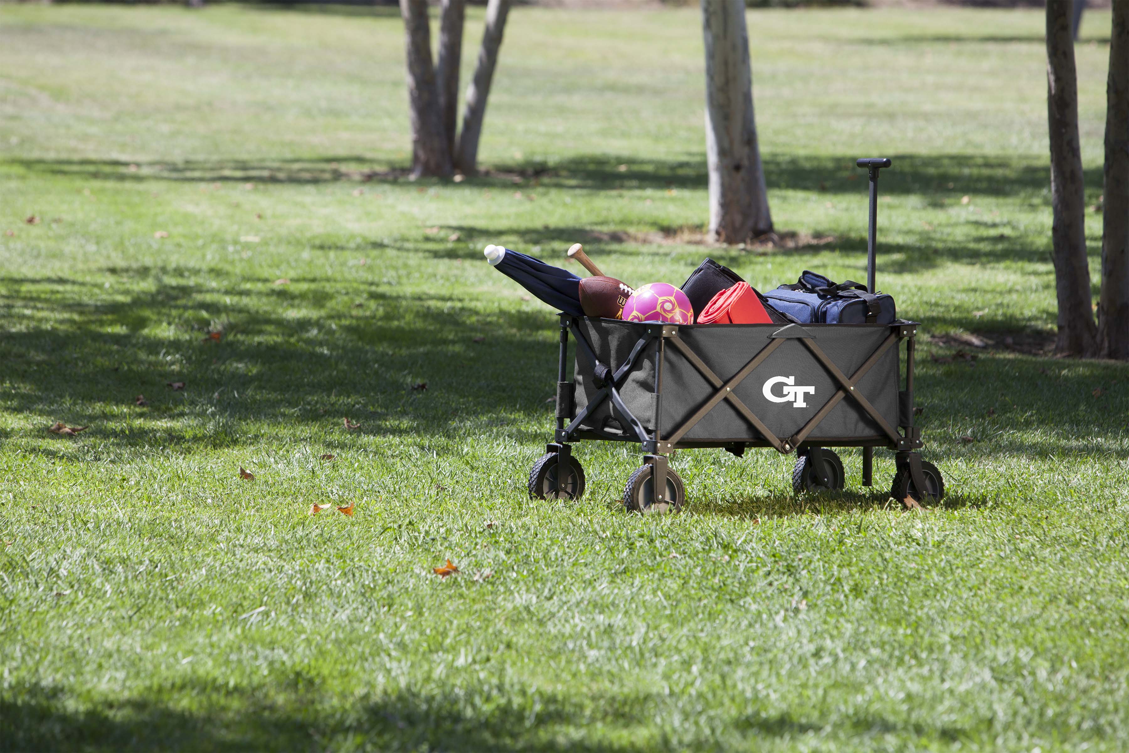 Georgia Tech Yellow Jackets - Adventure Wagon Portable Utility Wagon-Picnic Time Family of Brands