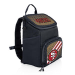 San Francisco 49ers - PTX 2.0 Tarana Recycled Backpack Cooler-Picnic Time Family of Brands