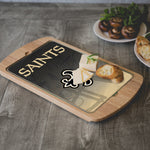 New Orleans Saints - Billboard Glass Top Serving Tray