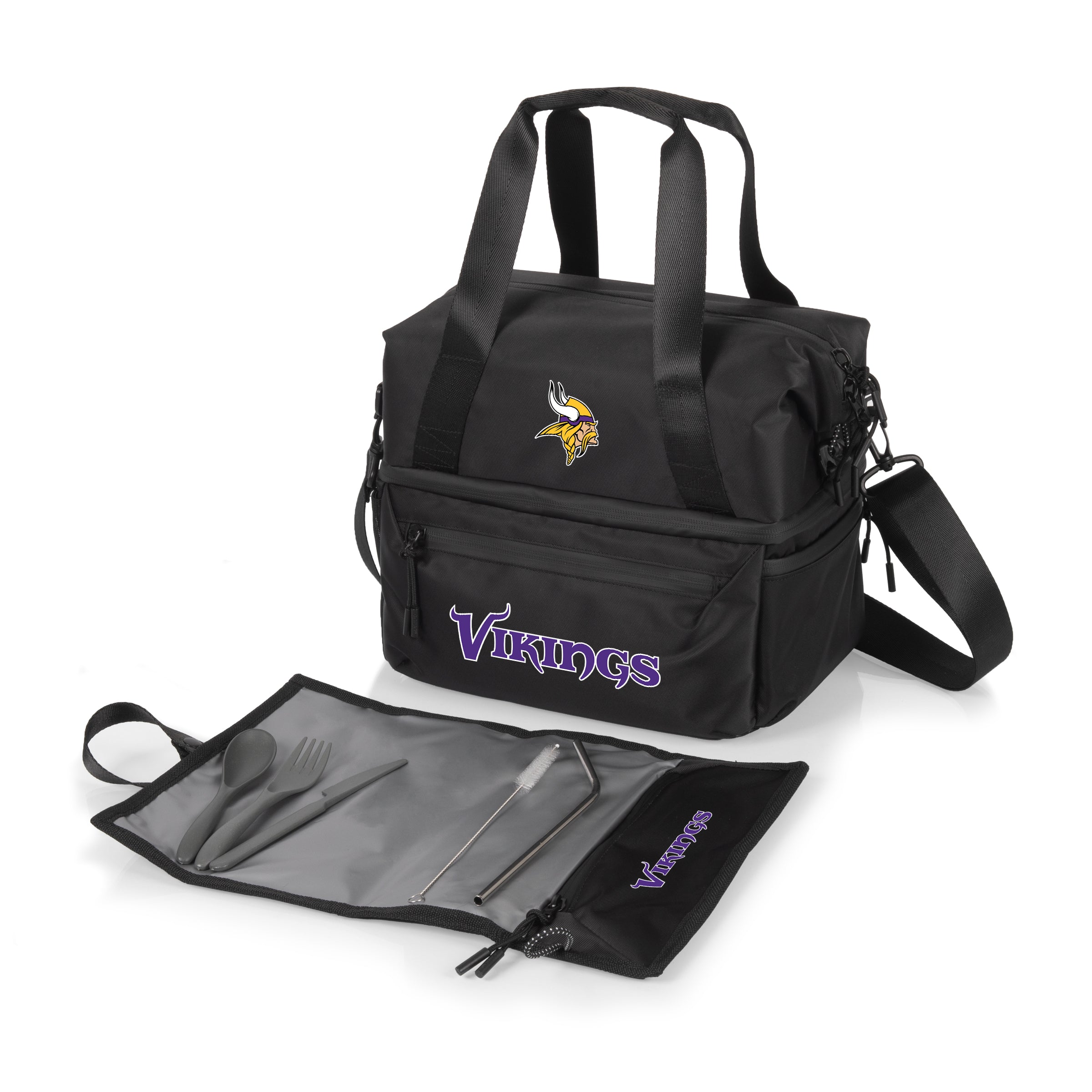 Minnesota Vikings - Tarana Recycled Lunch Bag Cooler with Utensils