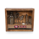San Francisco 49ers - Old Fashioned Bar Set