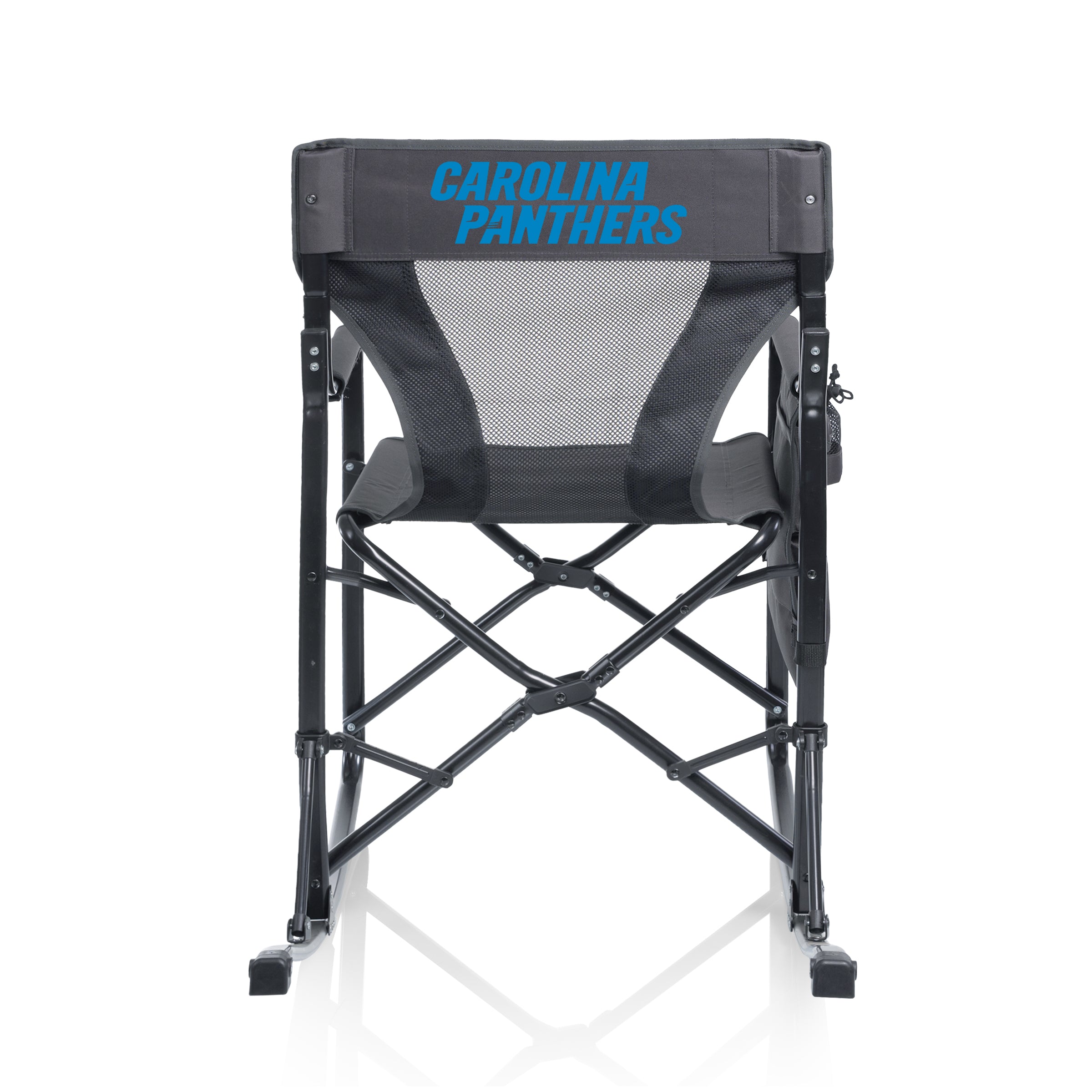 Carolina Panthers - Woodland Rocking Camping Chair-Picnic Time Family of Brands