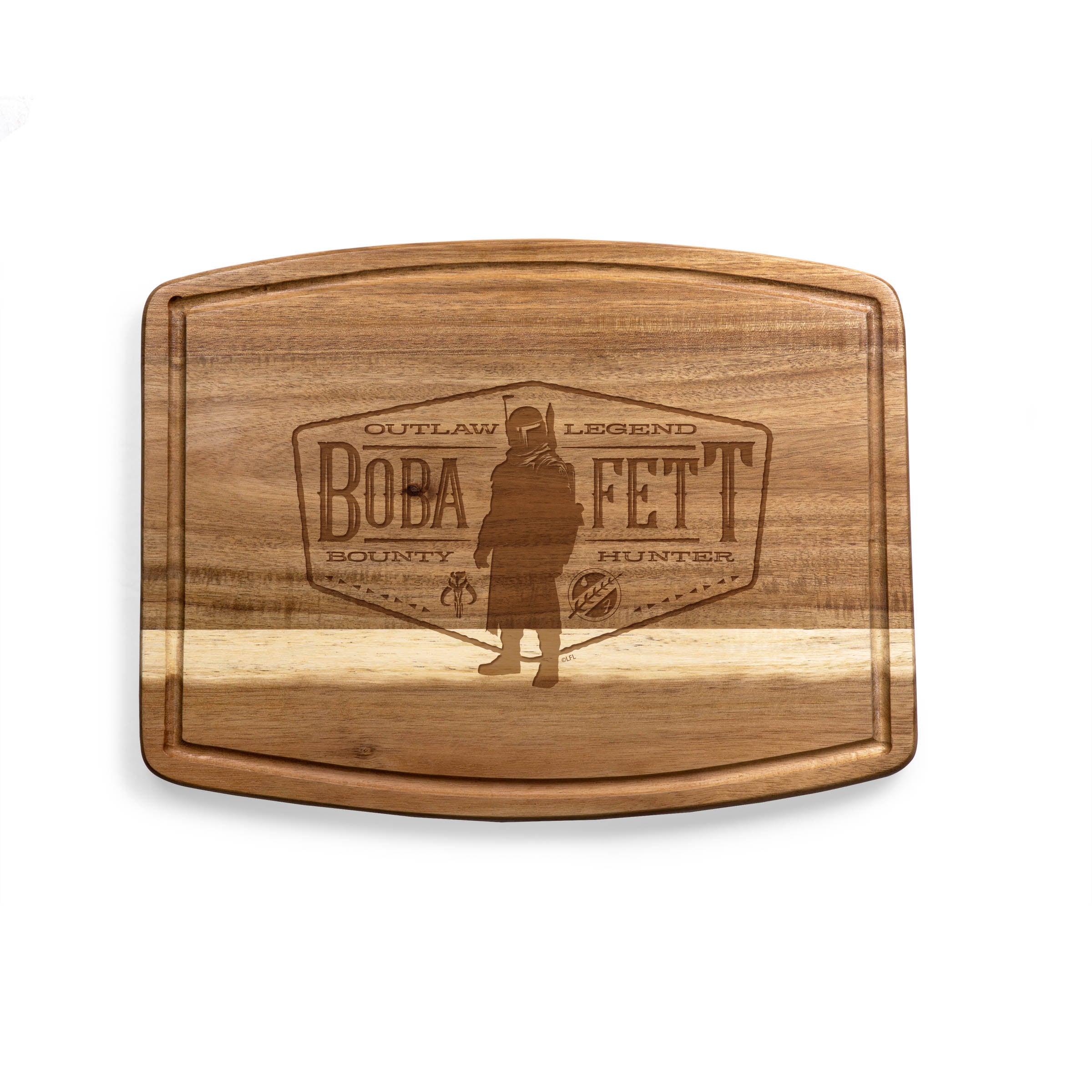 Star Wars Boba Fett - Ovale Acacia Cutting Board