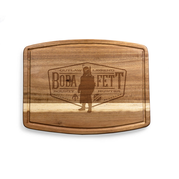 Star Wars Boba Fett - Ovale Acacia Cutting Board