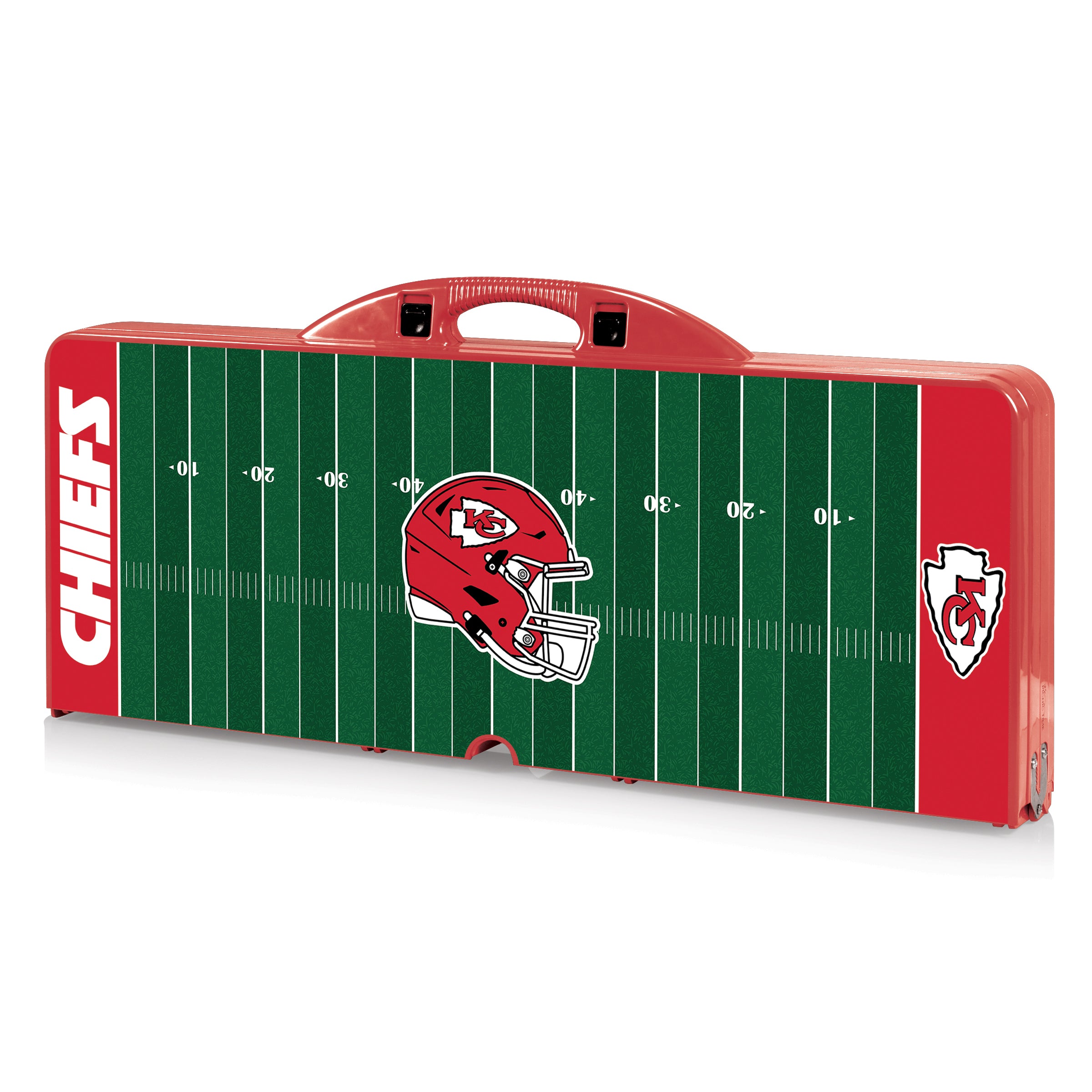 Kansas City Chiefs - Picnic Table Portable Folding Table with Seats