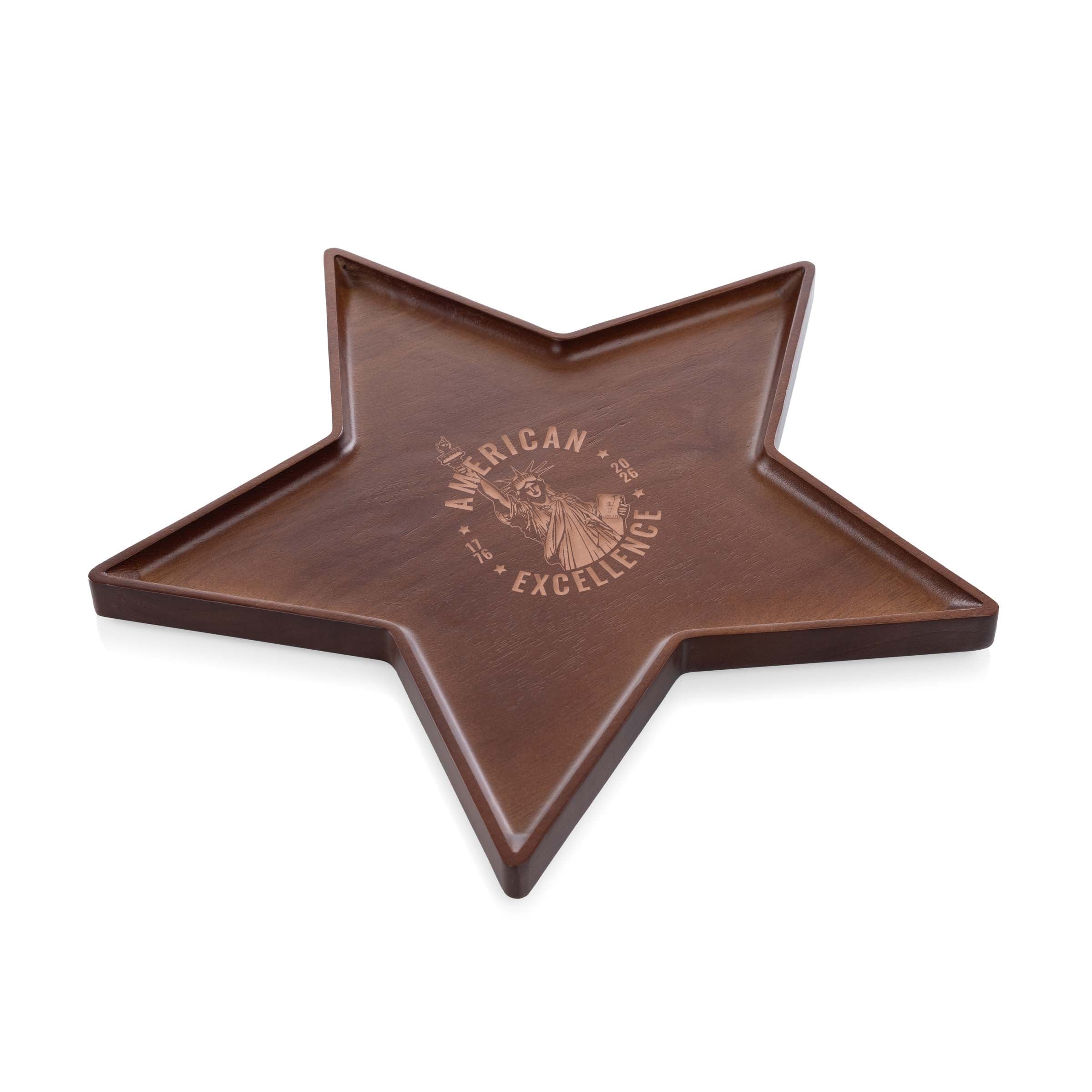 America250 - Star Shaped Serving Tray-Picnic Time Family of Brands