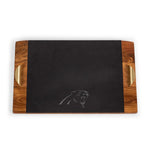 Carolina Panthers - Covina Acacia and Slate Serving Tray-Picnic Time Family of Brands
