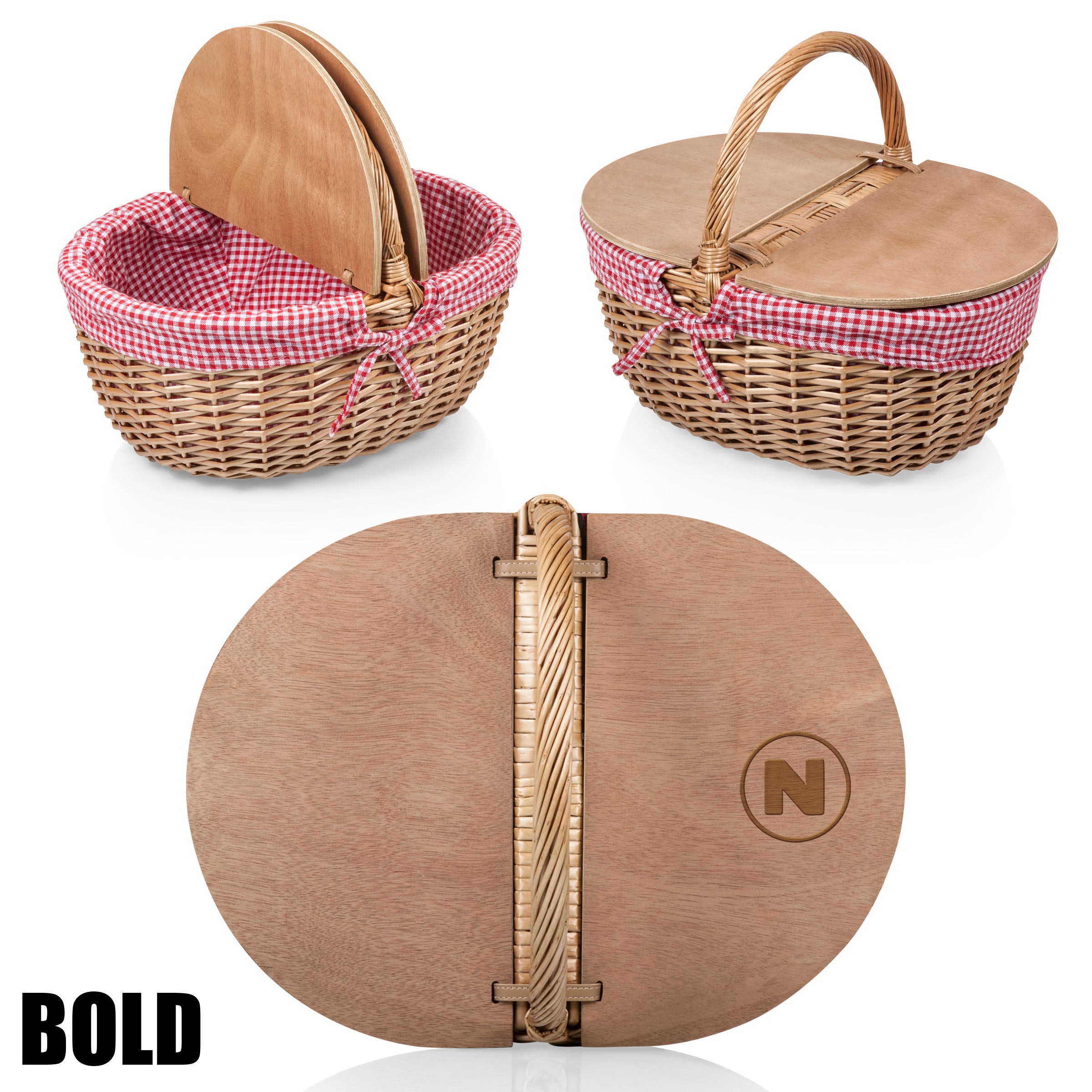 Country Picnic Basket-Picnic Time Family of Brands