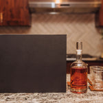 Ambassador Whiskey Box with Decanter and 4 Lowball Glasses