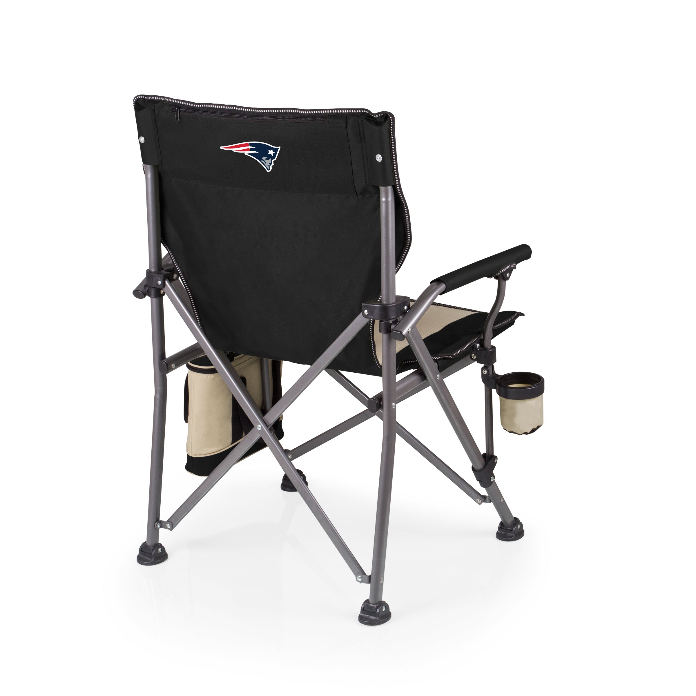 New England Patriots - Outlander XL Camping Chair with Cooler-Picnic Time Family of Brands