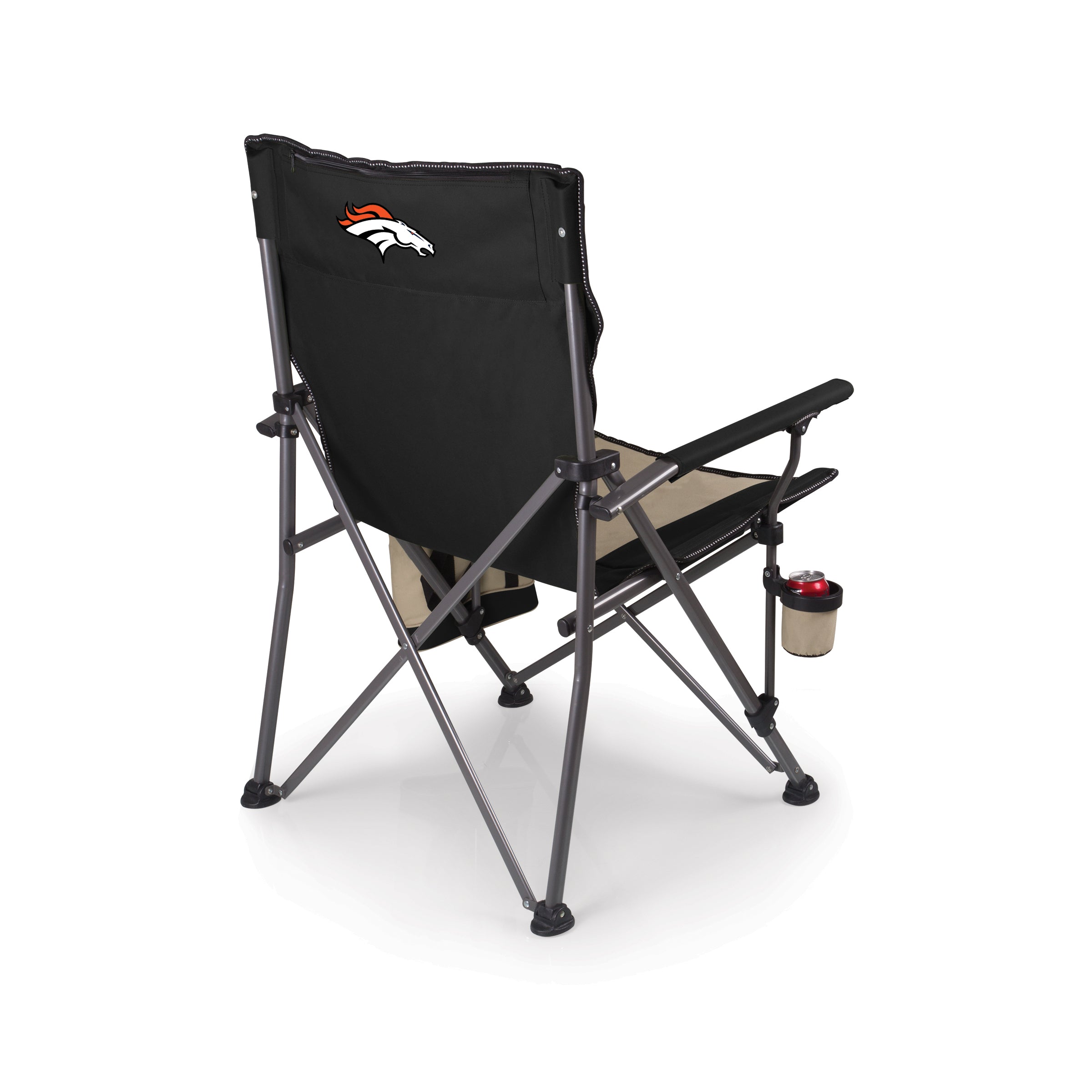 Denver Broncos Logo - Big Bear XXL Camping Chair with Cooler