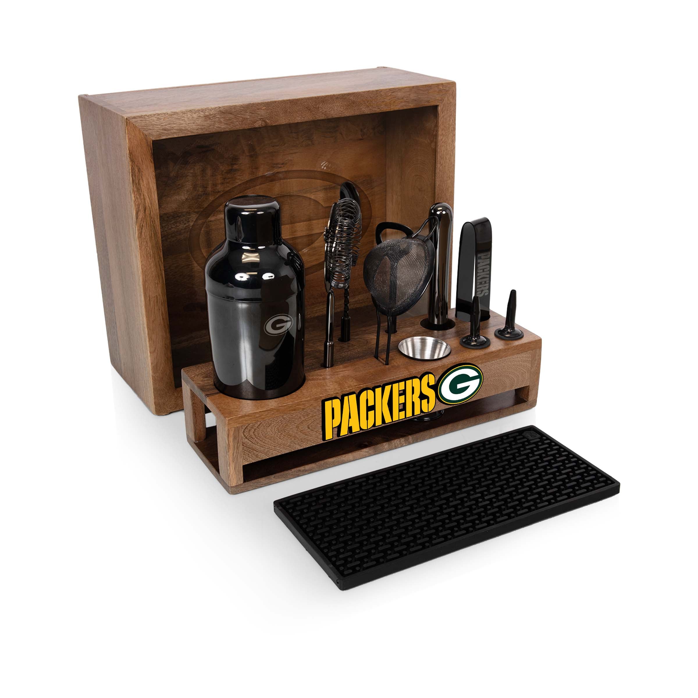 Green Bay Packers - Old Fashioned Bar Set-Picnic Time Family of Brands