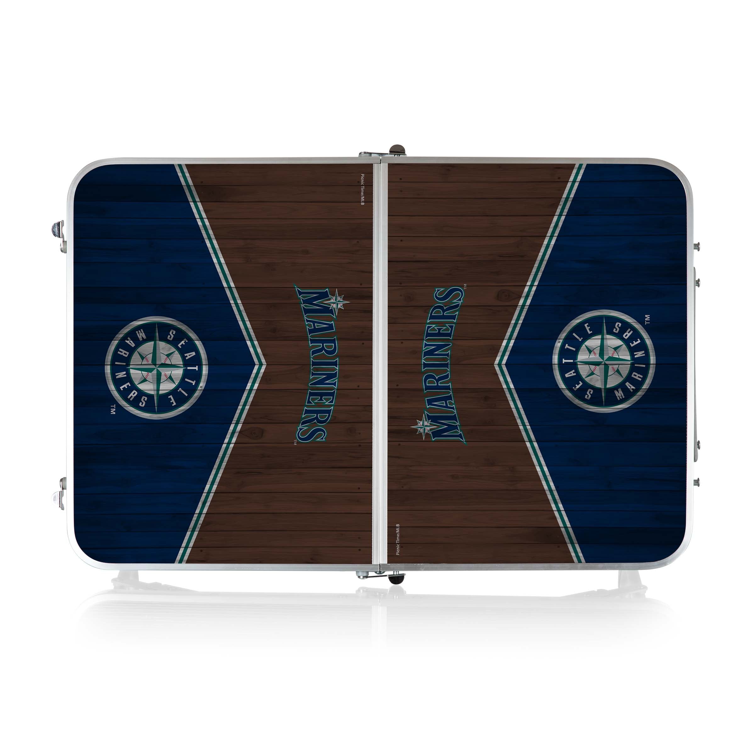 Seattle Mariners - Concert Table Mini Portable Table-Picnic Time Family of Brands