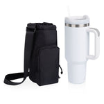 Eclipse 40 oz Travel Tumbler with Carrier Bag Set-Picnic Time Family of Brands