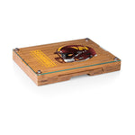 Washington Commanders - Concerto Glass Top Cheese Cutting Board & Tools Set