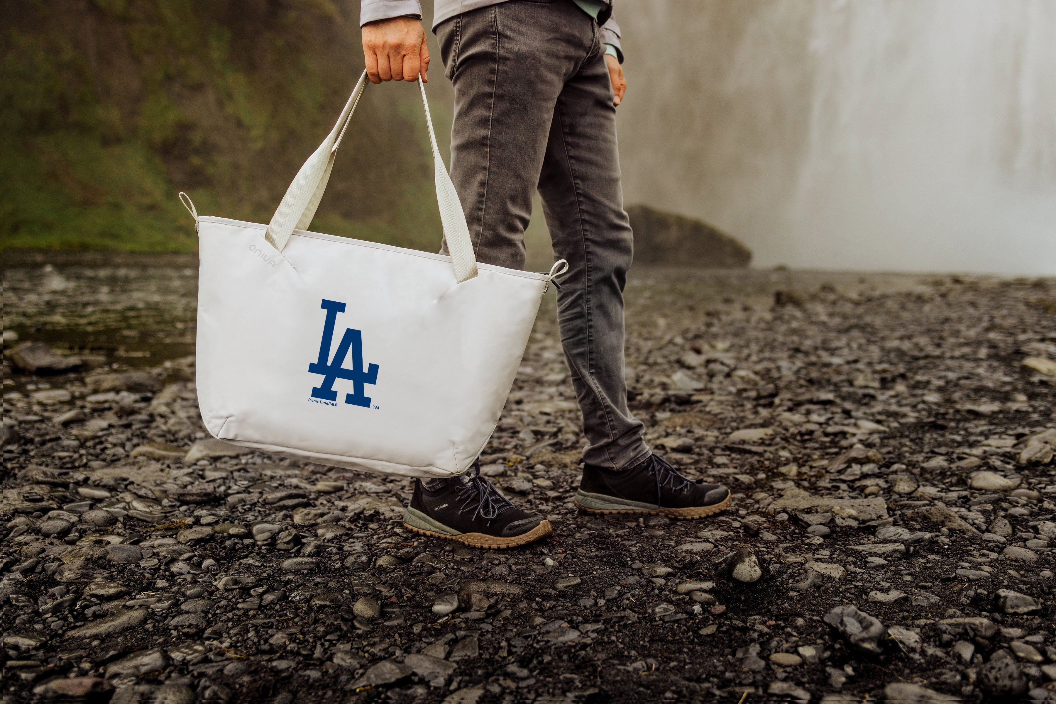 Los Angeles Dodgers - Tarana Recycled Cooler Tote Bag-Picnic Time Family of Brands