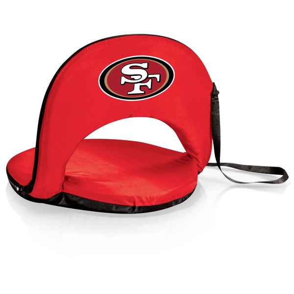 San Francisco 49ers - Oniva Portable Reclining Seat-Picnic Time Family of Brands
