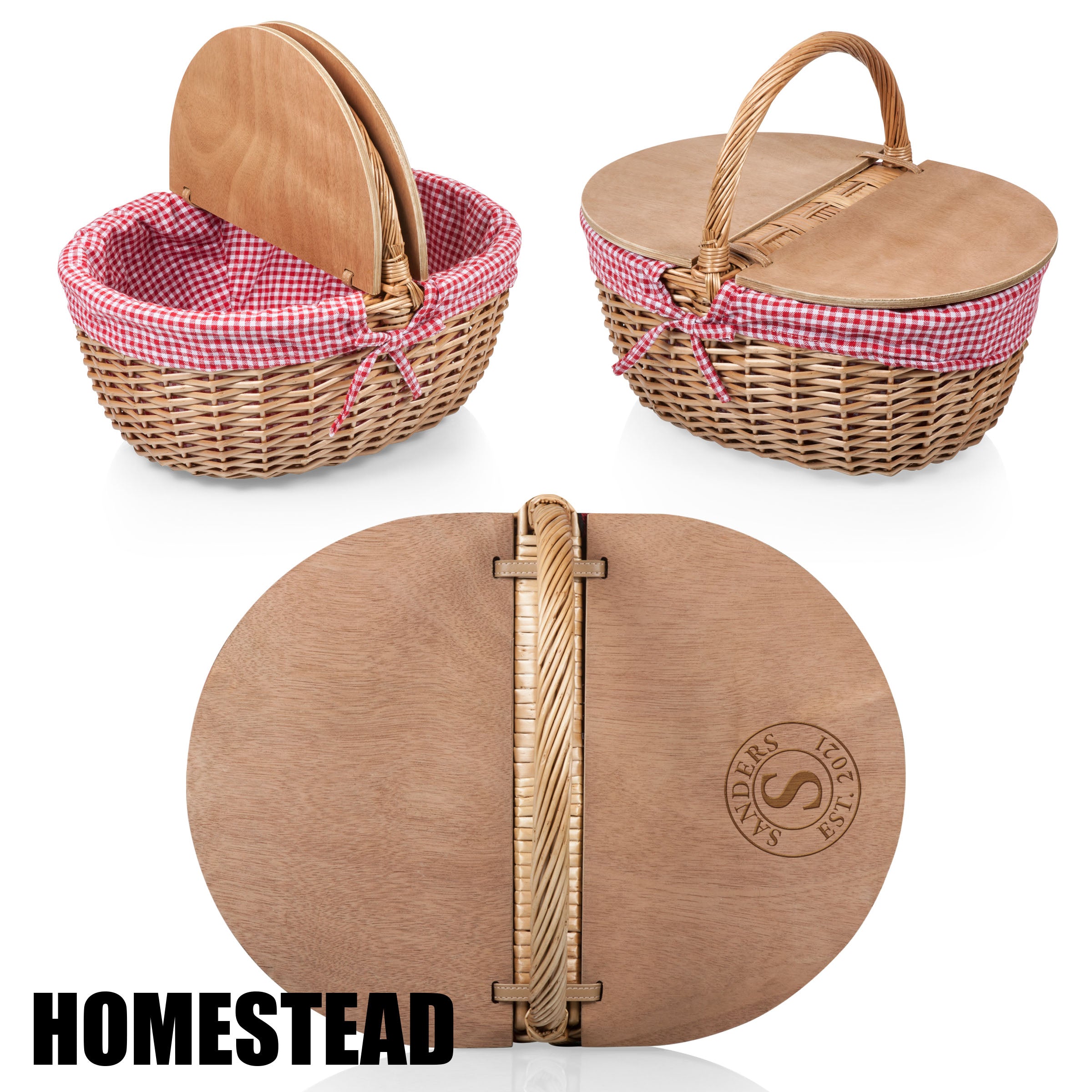 Country Picnic Basket-Picnic Time Family of Brands