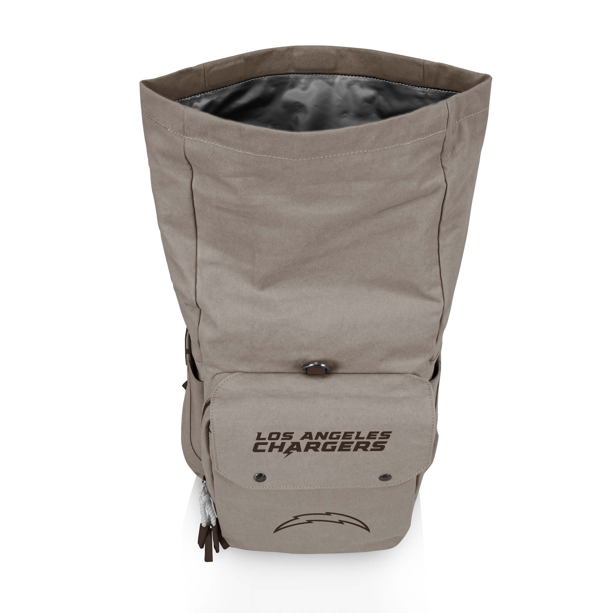 Los Angeles Chargers - Carmel Roll Top Picnic Backpack Cooler-Picnic Time Family of Brands